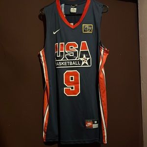USA basketball jersey Michael Jordan #9 NBA jersey